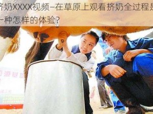 挤奶XXXX视频—在草原上观看挤奶全过程是一种怎样的体验？