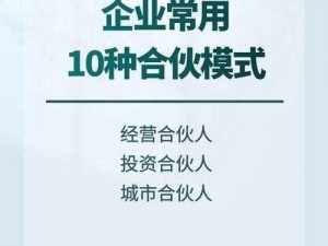 绝对演绎成为公司合伙人攻略：打造成功合作的基石与路径探索