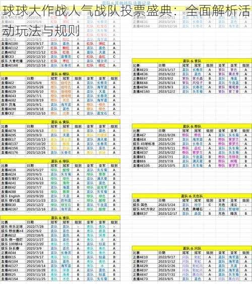 球球大作战人气战队投票盛典：全面解析活动玩法与规则