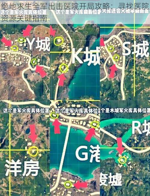 绝地求生全军出击医院开局攻略：寻找医院资源关键指南